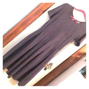 Gray Lularoe Amelia Dress